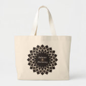 Evenwicht en Harmonie Grote Tote Bag (Voorkant)