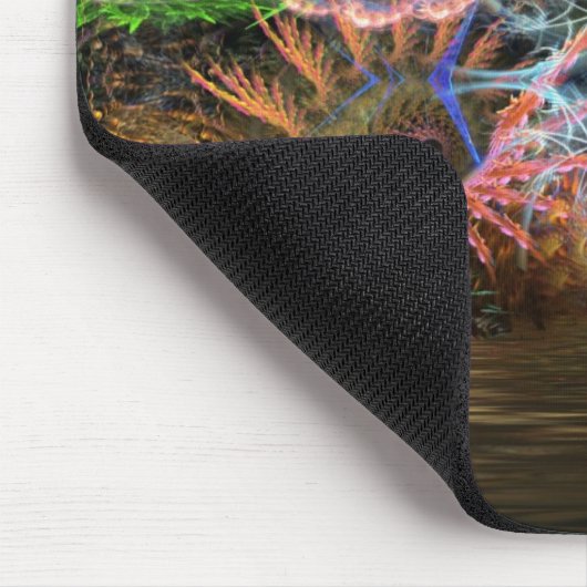 Evenwicht : Fractal YinYang Mousepad Muismat (Hoek)