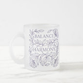 Evenwicht & Harmonie Matglas Koffiemok (Links)