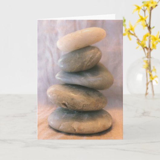 evenwicht in de Natuur Kaart (Gele Bloem)