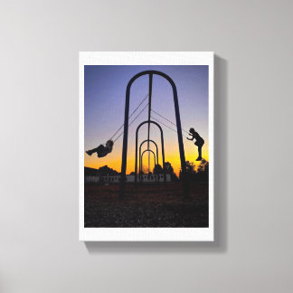 Evenwicht in perfectie canvas afdruk