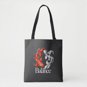 Evenwicht – Japans Koi-symbool van kalme kracht Tote Bag