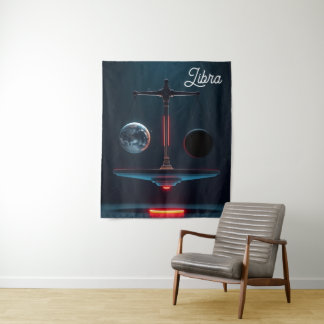 Evenwicht Libra Wand Tapijt. Wandkleed