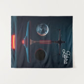 Evenwicht Libra Wand Tapijt. Wandkleed (Voorkant (horizontaal))