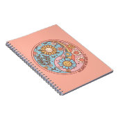 evenwicht over de drukte notitieboek (Rechterzijde)