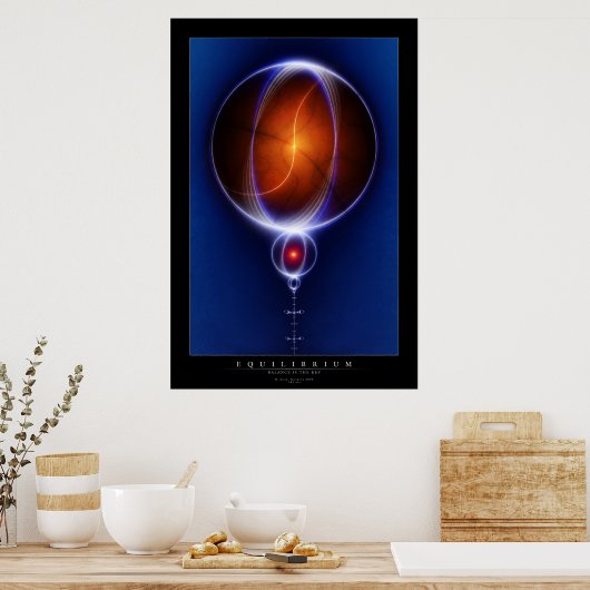 Evenwicht Poster (Keuken)