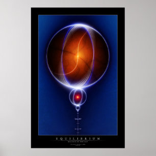 Evenwicht Poster