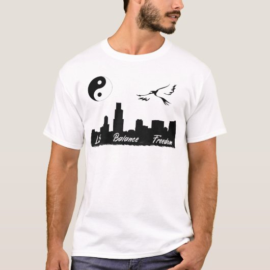 Evenwicht T-shirt (Voorkant)
