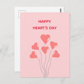 EVENWICHT VAN DE HOORZITTEN BRIEFKAART (Voorkant / Achterkant)