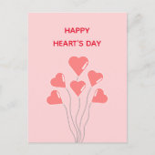 EVENWICHT VAN DE HOORZITTEN BRIEFKAART (Voorkant)