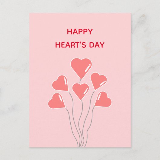 EVENWICHT VAN DE HOORZITTEN BRIEFKAART (Voorkant)