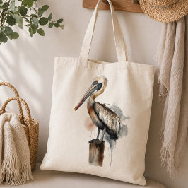 Evenwicht van de Pelikaan Tote Bag