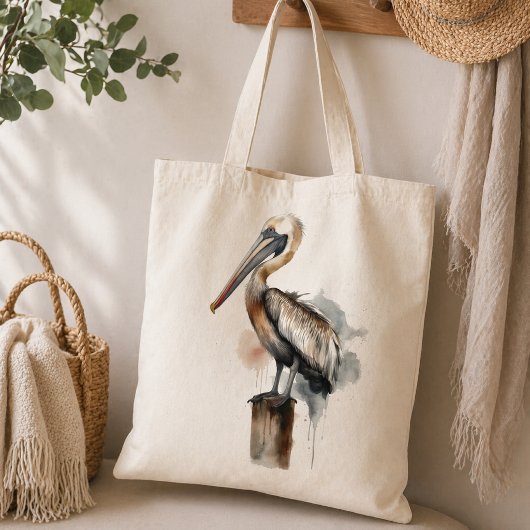Evenwicht van de Pelikaan Tote Bag