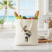 Evenwicht van de Pelikaan Tote Bag