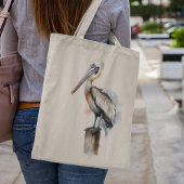 Evenwicht van de Pelikaan Tote Bag
