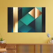 Evenwicht van Vormen Canvas Afdruk (Insitu (Woonkamer))