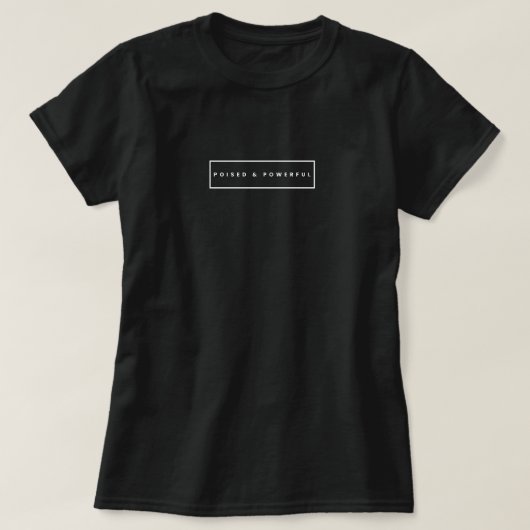 Evenwichtig & Krachtig T-shirt (Design voorkant)