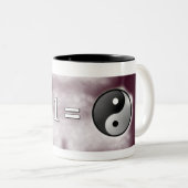 Evenwichtige betekenis van de Mok van het leven me (Voorkant rechts)