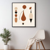 Evenwichtige Bloei Poster