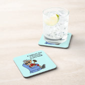 Evenwichtige chocoladedieet bier onderzetter (Rechterzijde)