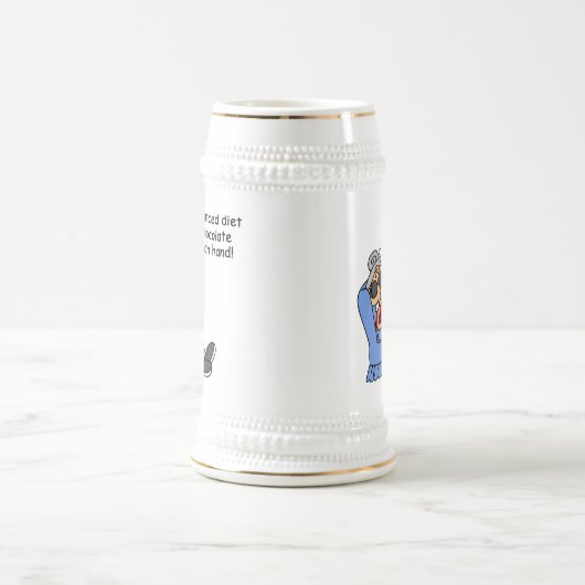 Evenwichtige chocoladedieet bierpul (Center)