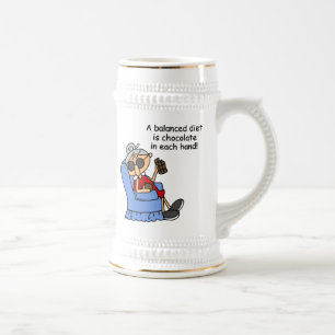 Evenwichtige chocoladedieet bierpul