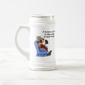 Evenwichtige chocoladedieet bierpul (Links)