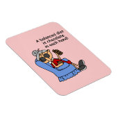 Evenwichtige chocoladedieet magneet (Rechterzijde)