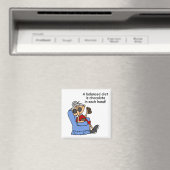 Evenwichtige chocoladedieet magneet (Insitu (Vaatwasser))