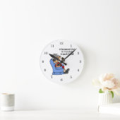 Evenwichtige chocoladedieet ronde klok (Huis)