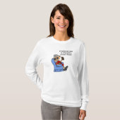 Evenwichtige chocoladedieet t-shirt (Voorkant volledig)