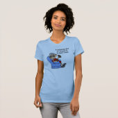 Evenwichtige chocoladedieet t-shirt (Voorkant volledig)