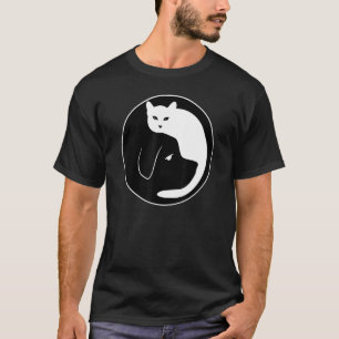 Evenwichtige Huisdieren Leuke Hond en Kat Liefde D T-shirt