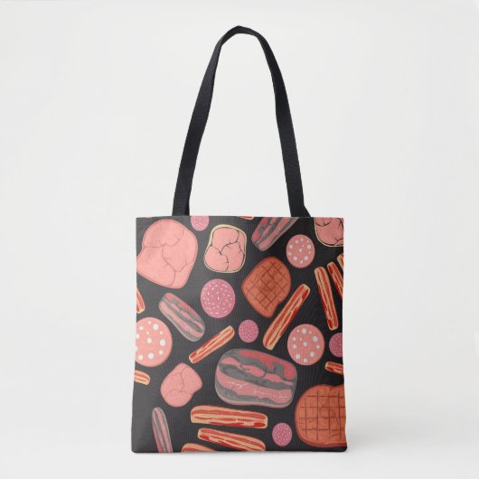 evenwichtige Leggings van voeding Tote Bag (Voorkant)