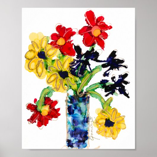 Evenwichtige Posters van Anne Pryor over energieve (Voorkant)