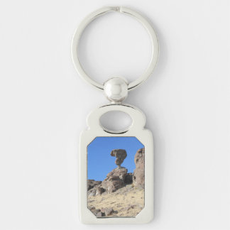 Evenwichtige Rock Idaho Foto Sleutelhanger