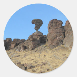 Evenwichtige Rock Idaho Foto Sticker