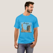 Evenwichtige rots in Arches National Park - Utah,  T-shirt (Voorkant volledig)