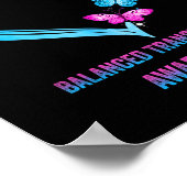 Evenwichtige translocatie hartbewustzijnsgeschenke poster (Hoek)