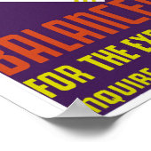 Evenwichtige voeding voor de te verwachten moeder poster (Hoek)