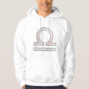 Evenwichtige Weegschaal Bliss – Roze & Blauwe Past Hoodie