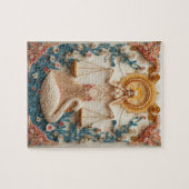 Evenwichtige Weegschaal - Papier Quilling Legpuzzel (Horizontaal)