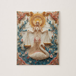 Evenwichtige Weegschaal - Papier Quilling Legpuzzel
