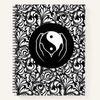 Evenwichtige Yin Yang Notitieboek