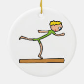 evenwichtsbalk keramisch ornament (Achterkant)