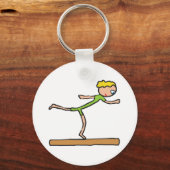 evenwichtsbalk sleutelhanger (Voorkant)