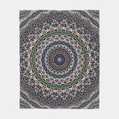 Evenwichtsmandala Fleece Deken (Voorkant)