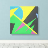 Evenwichtspunten Canvas Afdruk (Insitu (Houten vloer))