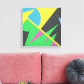 Evenwichtspunten Canvas Afdruk (Insitu (Woonkamer))