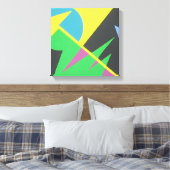 Evenwichtspunten Canvas Afdruk (Insitu (Slaapkamer))